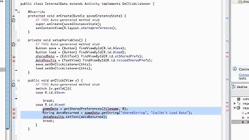 Android Development - 98 - File Output Stream for Internal Storage.mp4