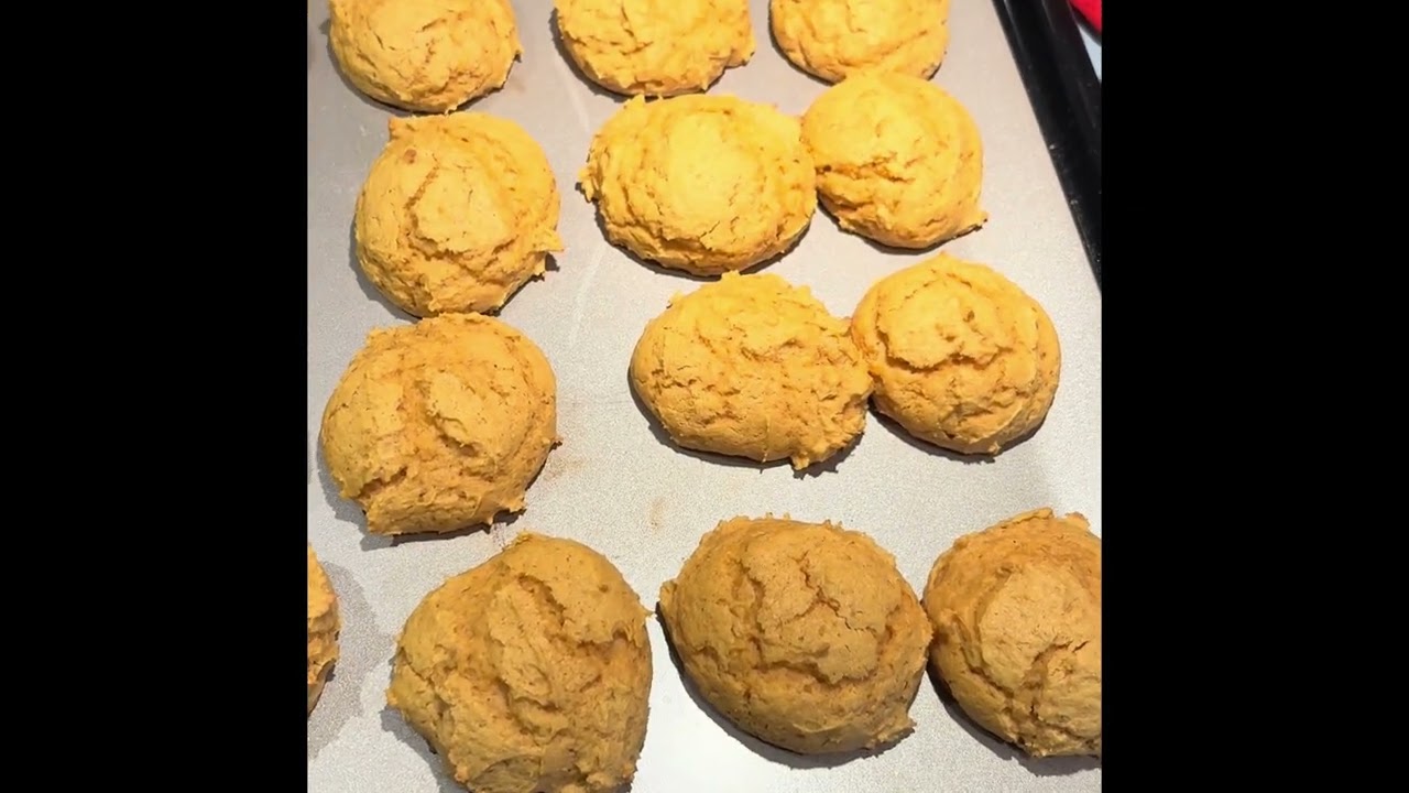Pumpkin cookies 