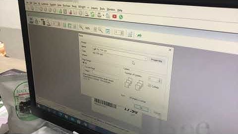 POS Hardware - How to Print Barcode Price Tag in SQL Account?