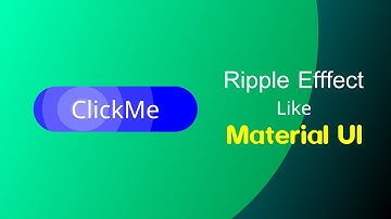 Button Ripple Effect With Vanillajs Like Material UI