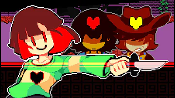 Undertale Genocide with Chara and Clover...