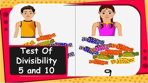 Maths- How to test divisibility by 5,10- English