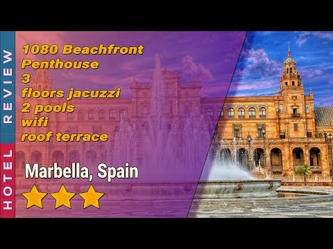 1080 Beachfront Penthouse 3 floors jacuzzi 2 pools wifi roof terrace hotel review | Hotels in Marbel
