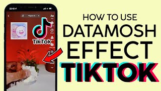 How to Use the DataMosh Filter on Tiktok | DataMosh Effect Trend Video Pixellation 2022 #datamosh