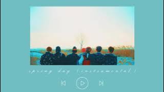 bts - spring day ( instrumental ) ( slowed )