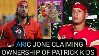 Aric jones claim ownership of brittany children saying he is the father ''patrick mahome in tears''