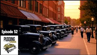 Sundown Falls on a Small Town That is Just Packed Full of Old Hot Rods