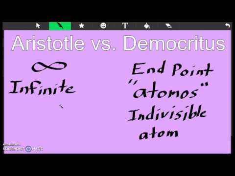 Video: Waarvoor is Aristoteles bekend in chemie?