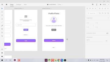 HomePage Ui ADOBE XD(Part-7) | SOCIAL NETWORK | Hindi Tutorial 2020