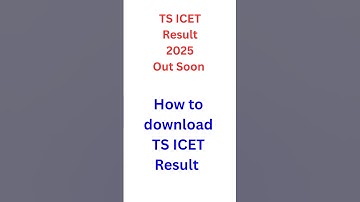 How to download TS ICET Result 2025 | Steps to download TS ICET Result 2025