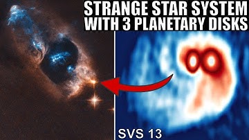 Very Odd Star That Has Three Planetary Systems Forming Around It