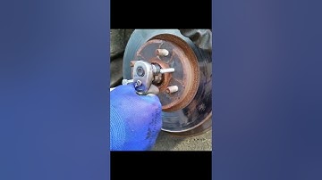 Remove Stuck Rotor With Bolts