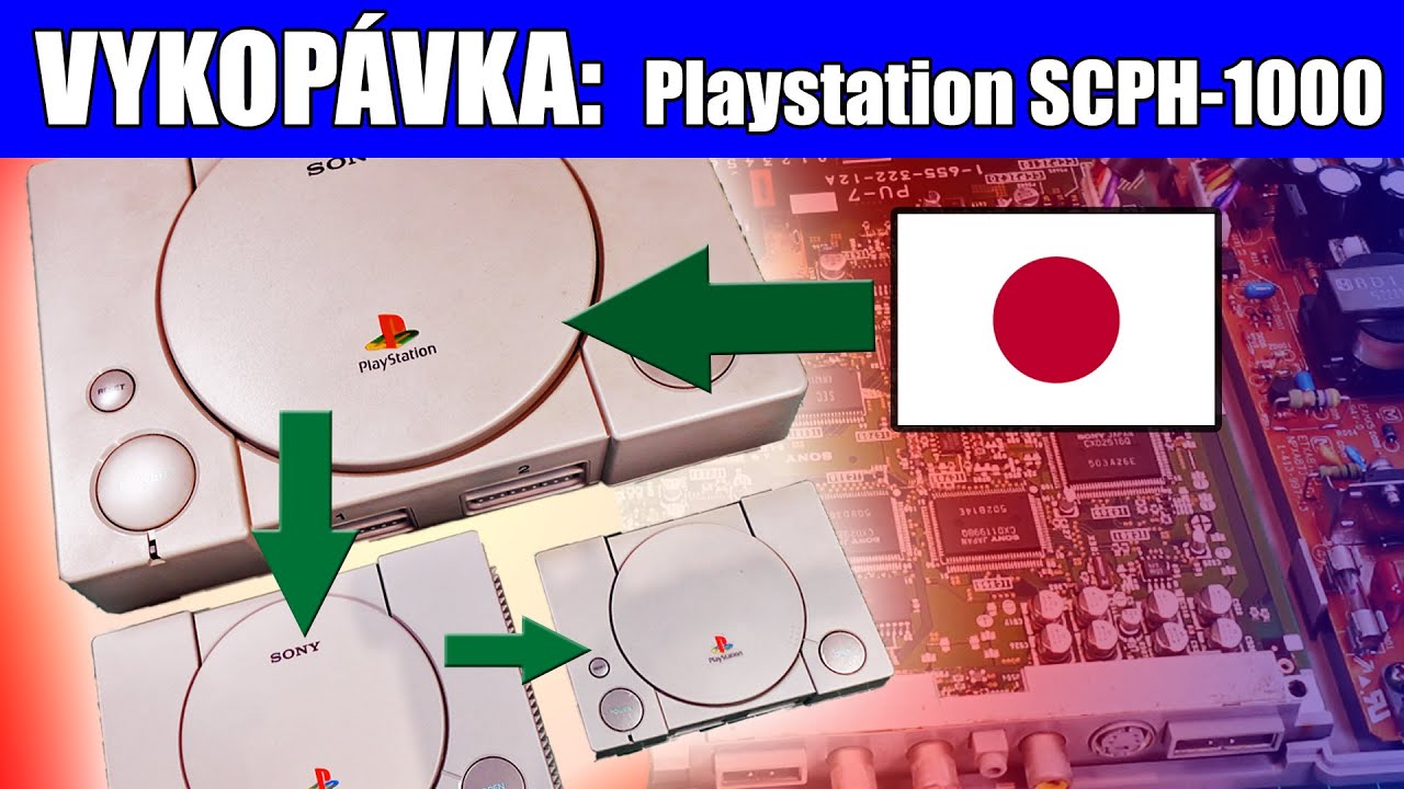 Poskladajte si Playstation 1, bez letovania alebo lepenia. [Vykopávka] [Retro-Tech] [ep34]