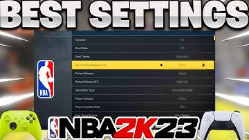 BEST CONTROLLER SETTINGS IN NBA 2K23!! WORKS FOR CURRENT GEN & NEXT GEN!! FULL BREAKDOWN!!