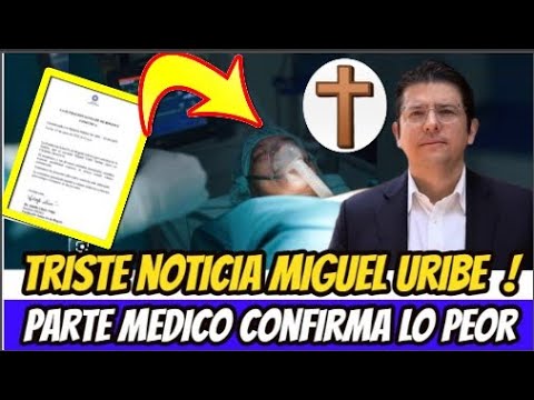 Sad news! Miguel Uribe's final medical report has just been released! No  one expected it. - YouTube