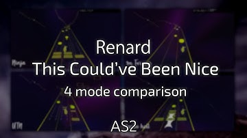 [Audiosurf 2] 4 mode comparison on Renard - This Could