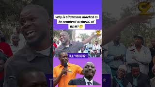 Is Ruto Behind Removal Sifuna As The Sg Of Odm?