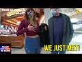 Woman Flirts With Stranger at Airport Bar Before HUGE Surprise!