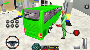 Best Uphill Offroad Bus Games 2025 | Public Transport Bus Driving Video Game | Android Gameplay