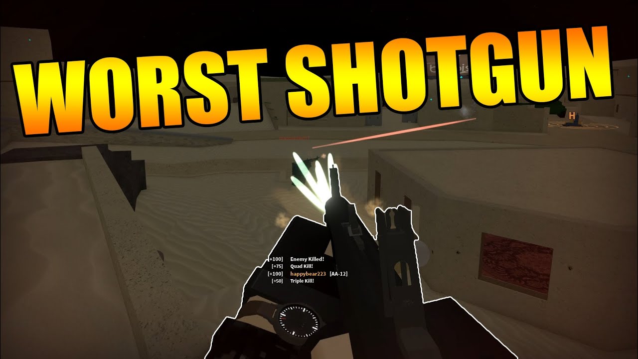 130 Kills The Aa12 Is The Worst Shotgun In Phantom Forces Youtube - new aa 12 phantom forces roblox