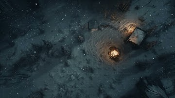 D&D | Winter Camp | Animated Battle Maps