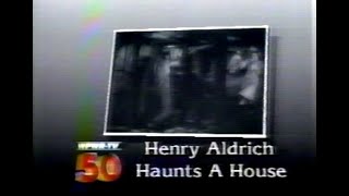 Wpwr Tv 50 Promo For Henry Aldrich Haunts A House
