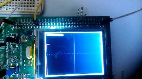 STM32F429 Discovery - A simply waveform viewer using ADC