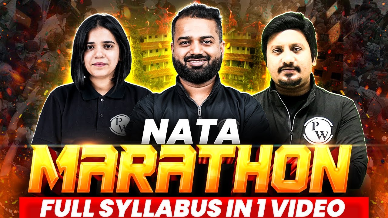Ultimate NATA 2025 Marathon 🔥 | Last-Minute Preparation NATA Exam