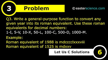 Write a general-purpose c function to convert any given year into its roman equivalent.