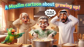 Yardım İstemek Büyütür Musa Amina Bölümü Çocuklar İçin İslami Çizgi Film