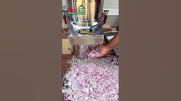 onion chopping machine | onion cutting machine #theonekitchenequipment