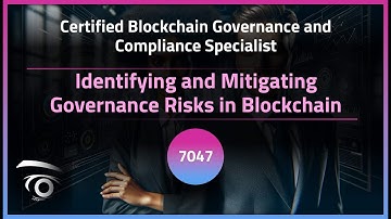 Identifying and Mitigating Governance Risks in Blockchain | Exclusive Lesson