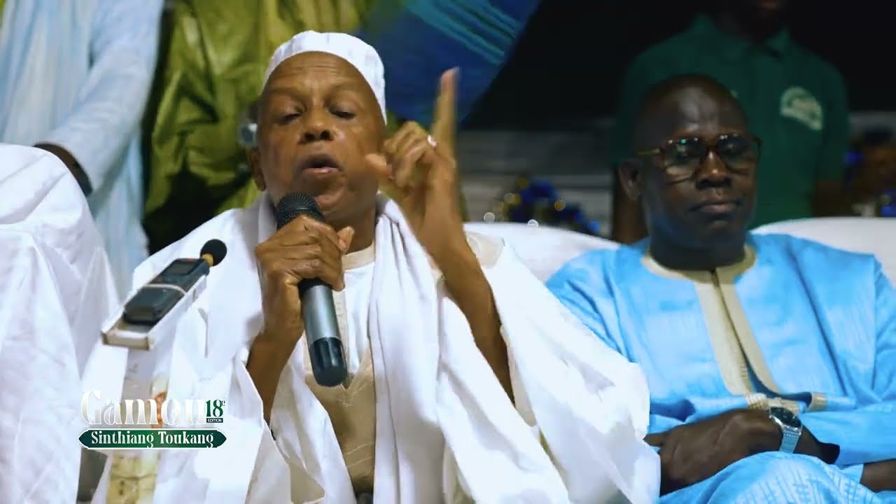 GAMOU MEDINA TOUNKANG 2025: Le discours poignant de Thierno Amadou envers la jeunesse