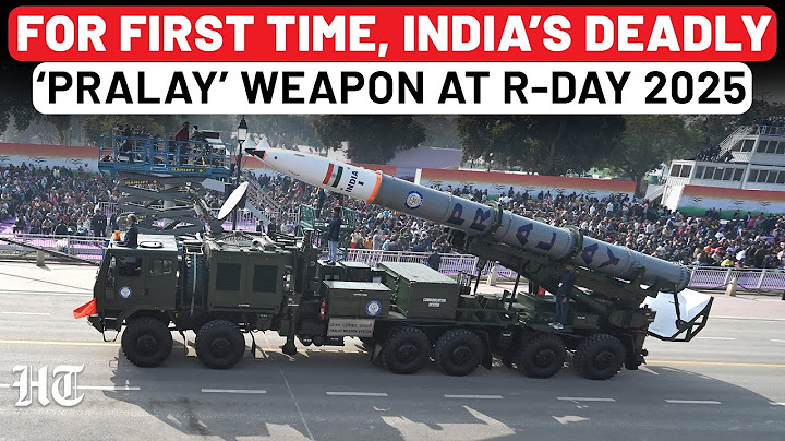 Ultimate Destruction! India Flaunts ‘Pralay’ Missile System For First Time At Republic Day Parade