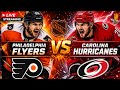 Philadelphia Flyers vs Carolina Hurricanes: NHL Stanley Cup Playoffs Game 1