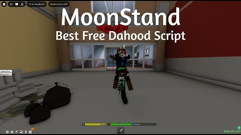 Best da hood stand script ( MoonStand ) - Free / Undetected / Keyless