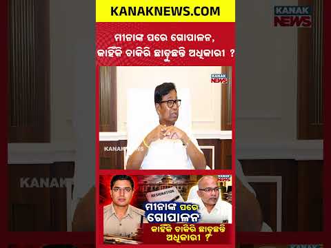 କାହିଁକି ଛାଡ଼ିଲେ ଚାକିରି? Special Report On RS Gopalan VRS | Why Is Odisha CEO Leaving After SIR?