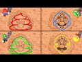 【マリオパーティ スーパースターズ】ミニゲームマリオVsヨッシー VsルイージVsデイジー(最強CPU｢たつじん」)