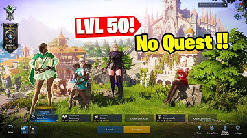 How To Reach level 50 Without Doing Any Quest At all on Alts in lost ark ( knowledge transfer )