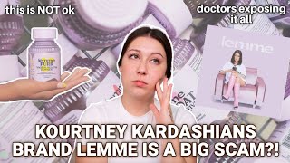 KOURTNEY KARDASHIANS BRAND LEMME IS A BIG SCAM?!