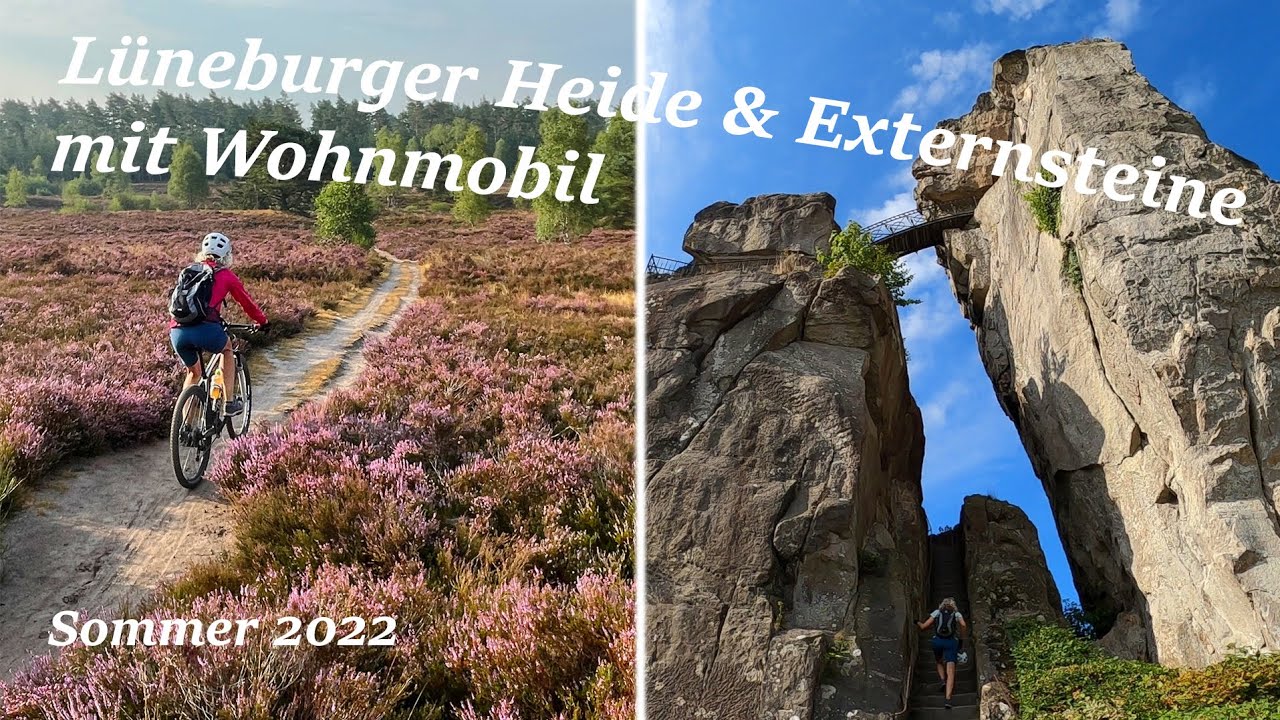 Lüneburger Heide & Externsteine mit Womo 2022