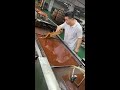 Water Transfer Printing Process Real-time Factory Video