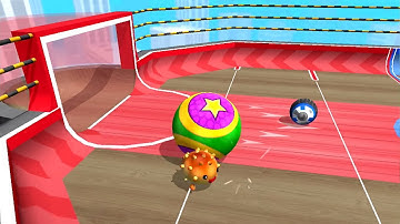 Going Balls - Football Level Gameplay Android, iOS #140