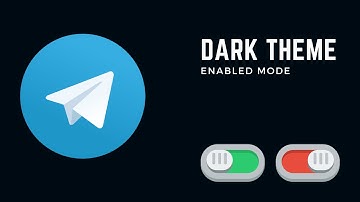 how to turn on dark mode on telegram app