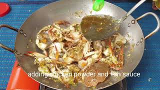 Download Lagu NN Entertainment Stir Fried Crabs With Glass Noodles Food For Lunch Cooking Skills MP3