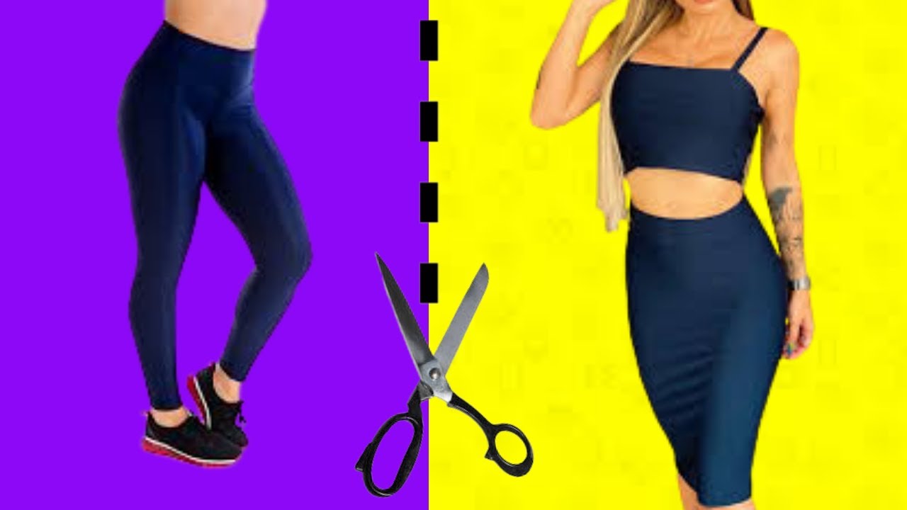 DESCUBRA COMO  TRANSFORMEI CALÇA LEGGING EM CONJUNTO - FAÇA VOCE MESMO -DIDA OLIVER