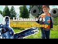 Lithuania #3 Summer Camp. Живем в палатке