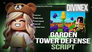 Garden Tower Defense Script – Auto Wave Clear, Farm Boost & Unlocks