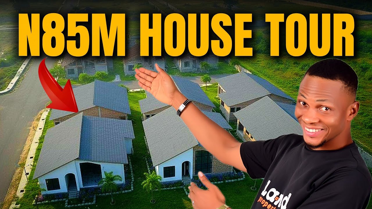 LEKKI AVIATION TOWN: Inside a N85M Bungalow + BQ | HOUSE FOR SALE IN LEKKI