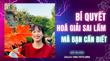 Bí quyết hoá giải sai lầm mà bạn cần biết | Đỗ Truyền